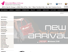 Tablet Screenshot of goldenbellusa.com